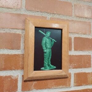 Clive From GTA 3 Plastic Army Man Framed Art Print By Neon Nicho